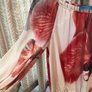 Alice + Olivia Floral Blouse